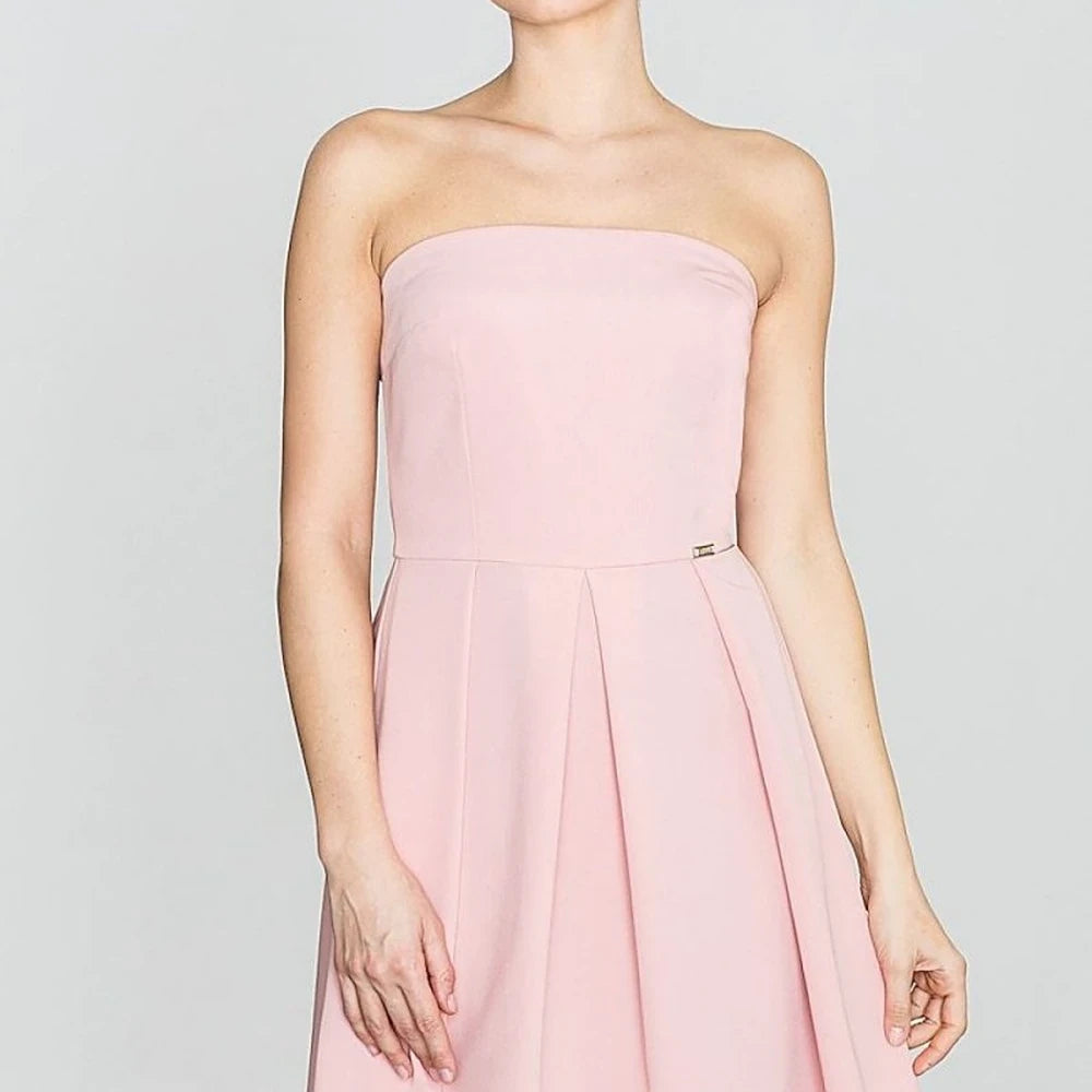 Cocktail Dress with Corset Top
