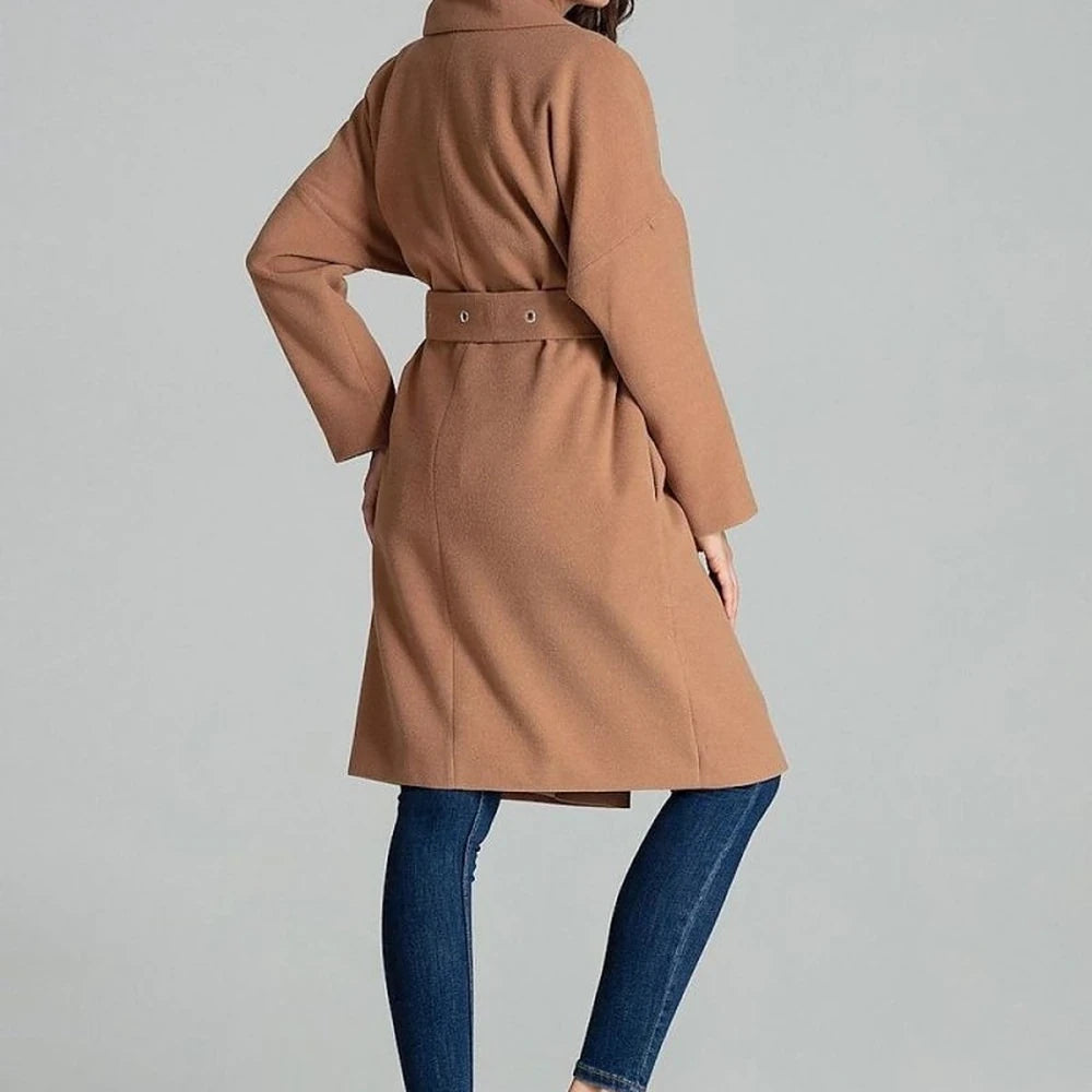 Hooded Sweater with Heart Neckline