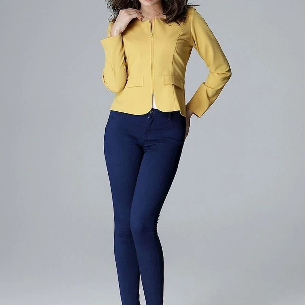 Women's Blazer with Tie Belt