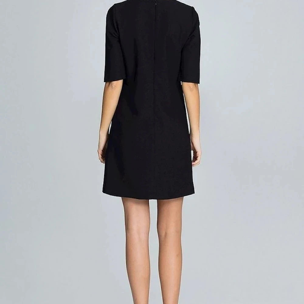 Elegant 3/4 Sleeve Cocktail Dress