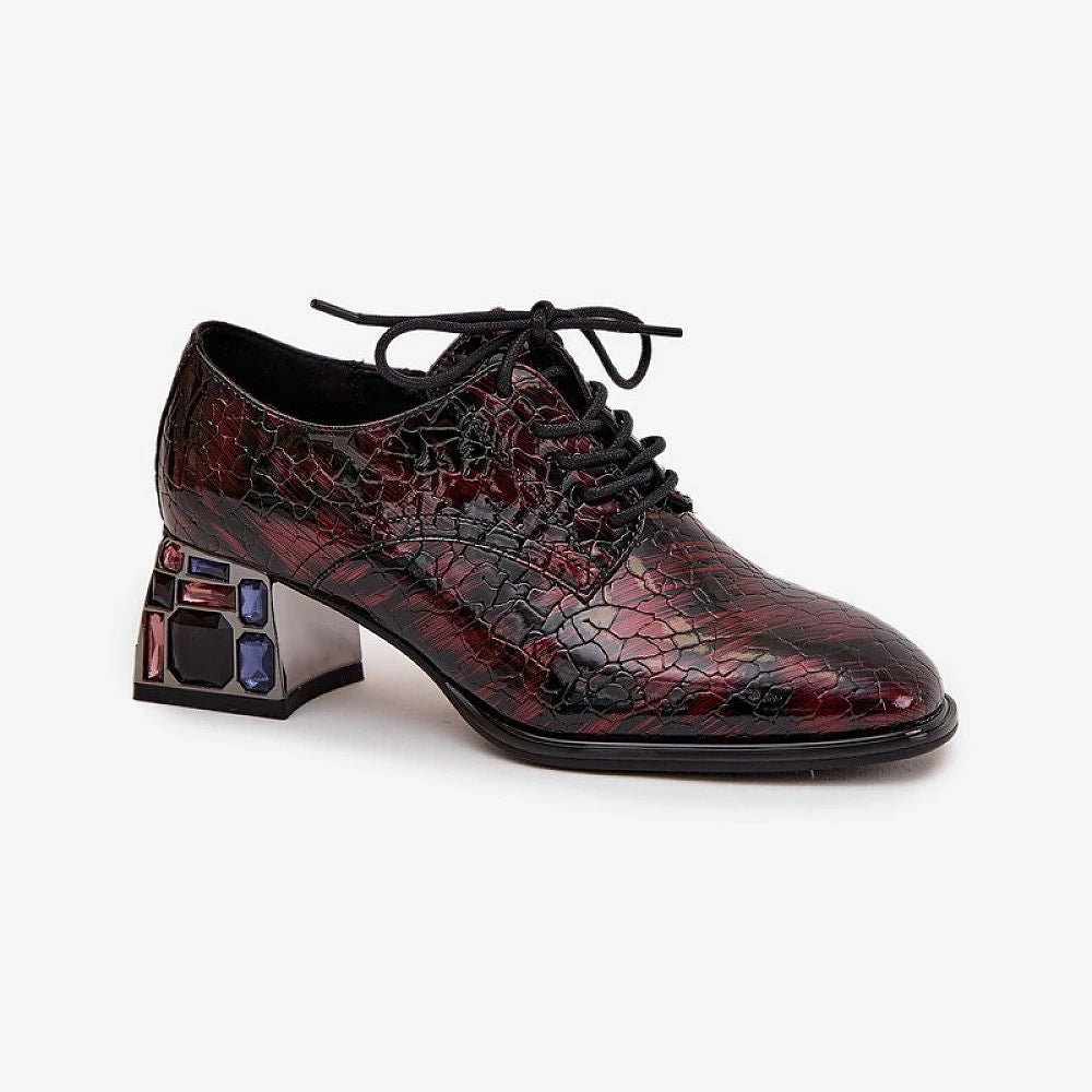 Heeled low shoes Step in style