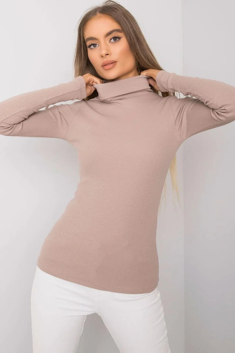 top, 90% cotton, 10% spandex, showing texture.