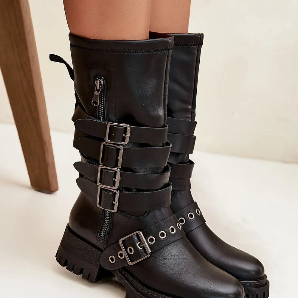 Thigh-Hight Boots Step in style