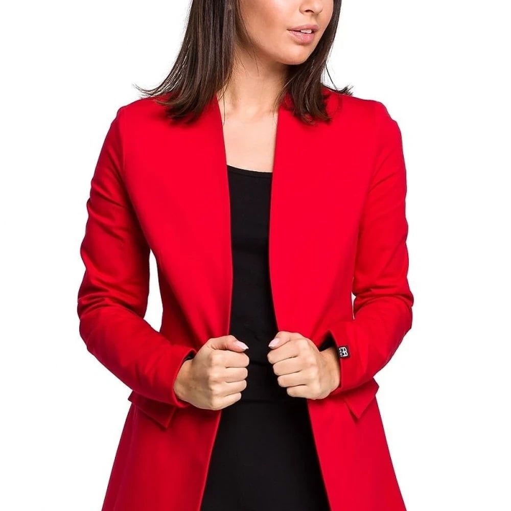 Cotton Knit Jacket with Pockets
