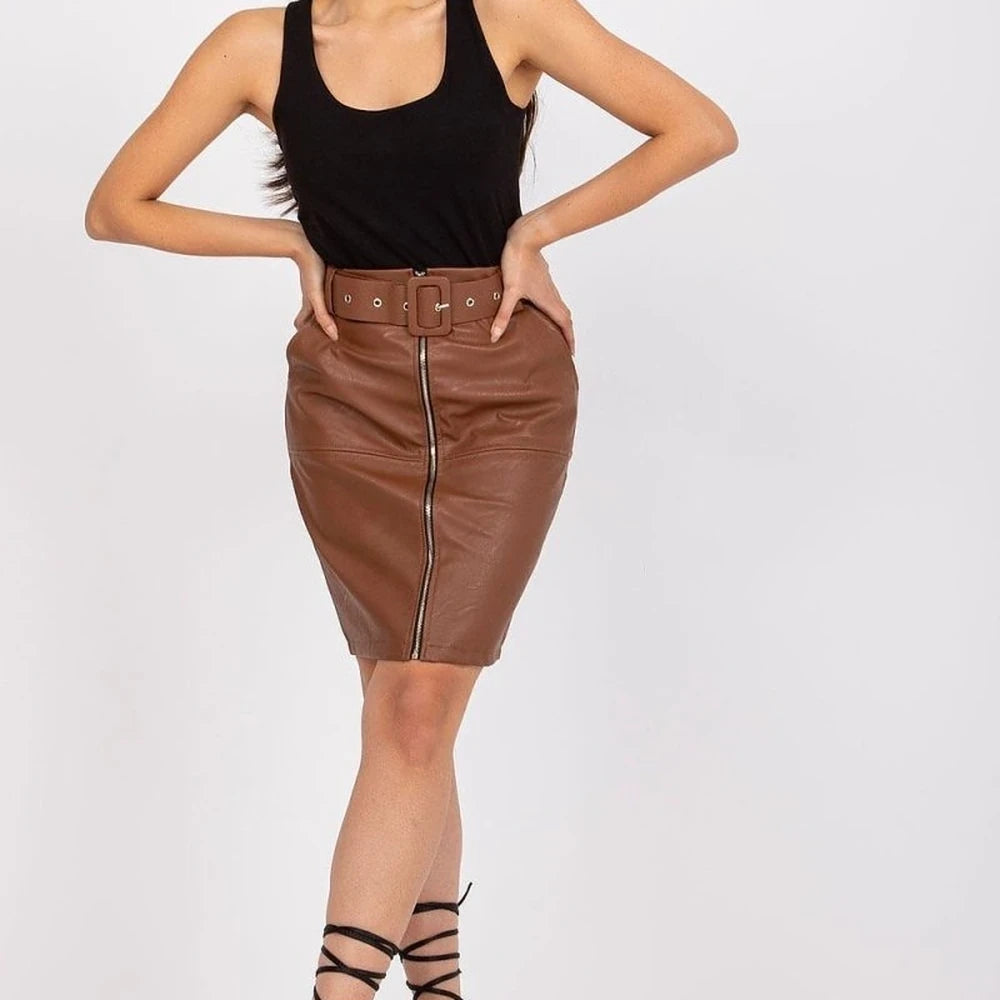 Pencil Skirt in Ecological Leather