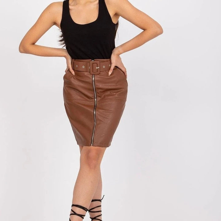 Pencil Skirt in Ecological Leather