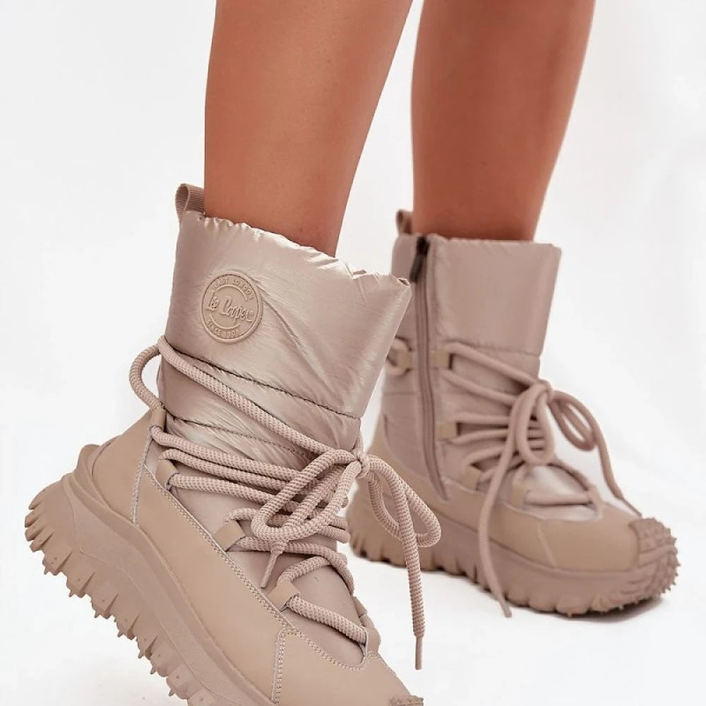 Snow boots Step in style