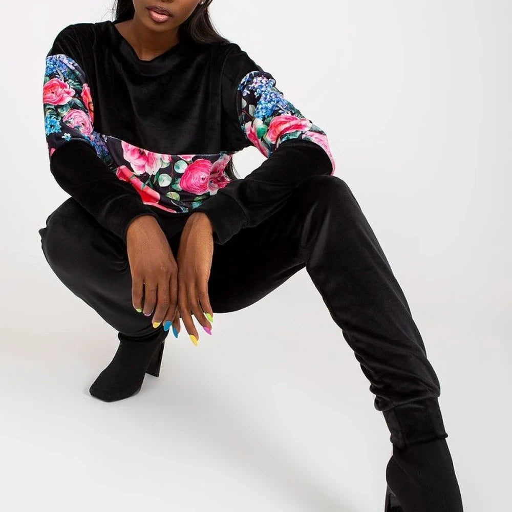 Parisian Knit Set: Sweatshirt & Pants