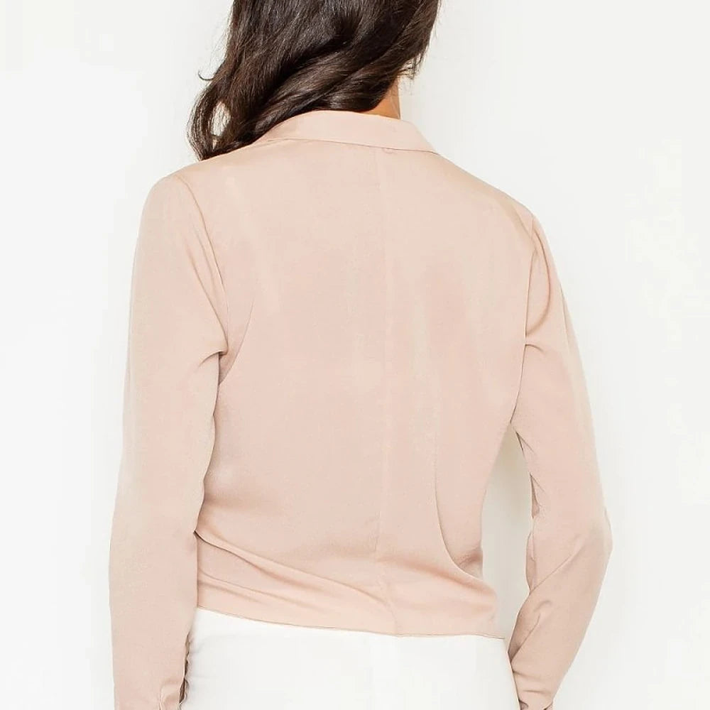 Elegant Tie-Waist Blouse for Women
