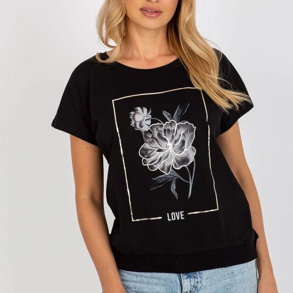 Cotton Short Sleeve Blouse - Rue Paris