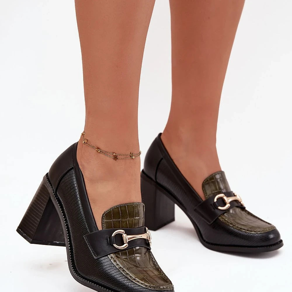 Heeled low shoes Step in style