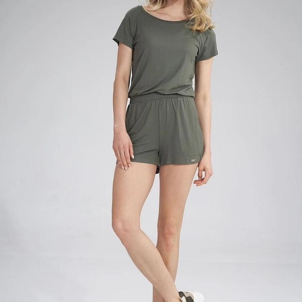 Summer Overalls with Short Legs