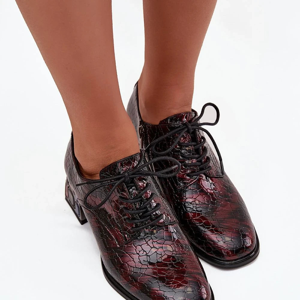 Heeled low shoes Step in style