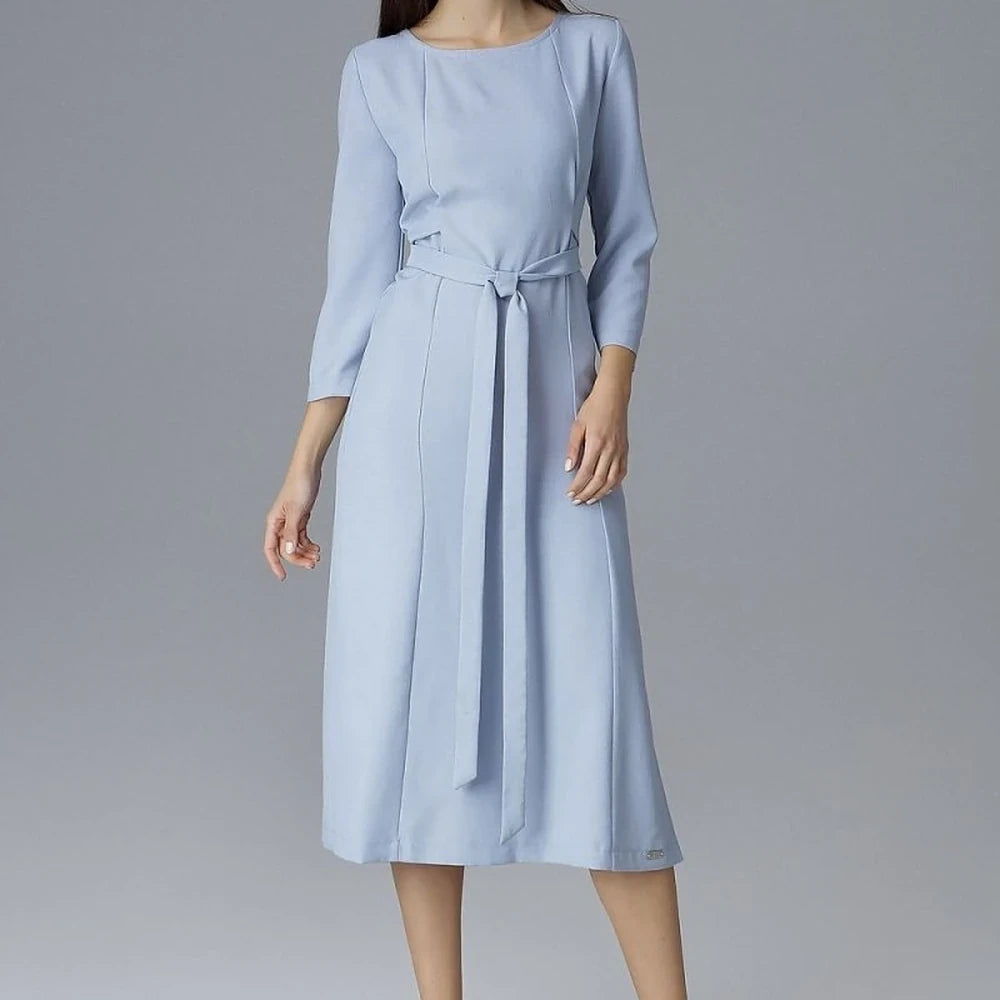 Women's Polyester 3/4 Sleeve Cocktail Dress