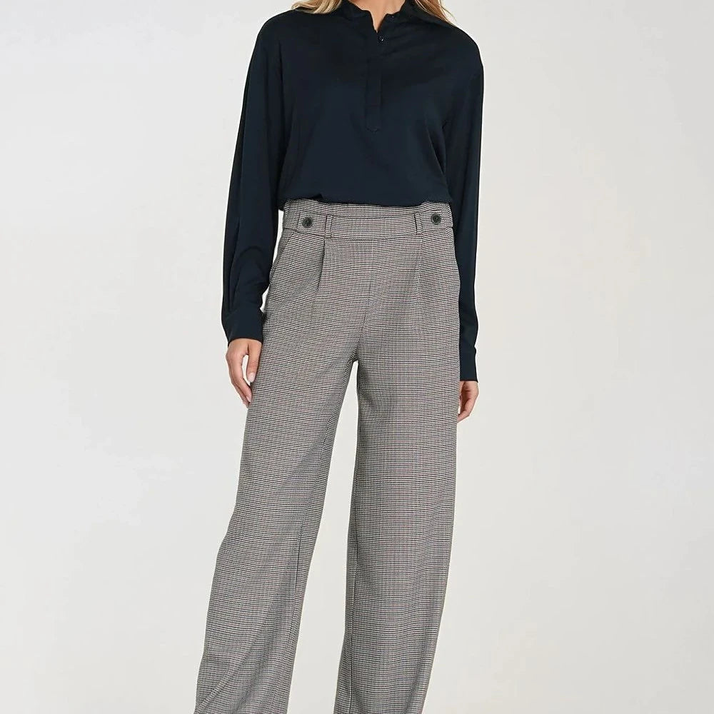 Women's High Waist Wide Leg Trousers