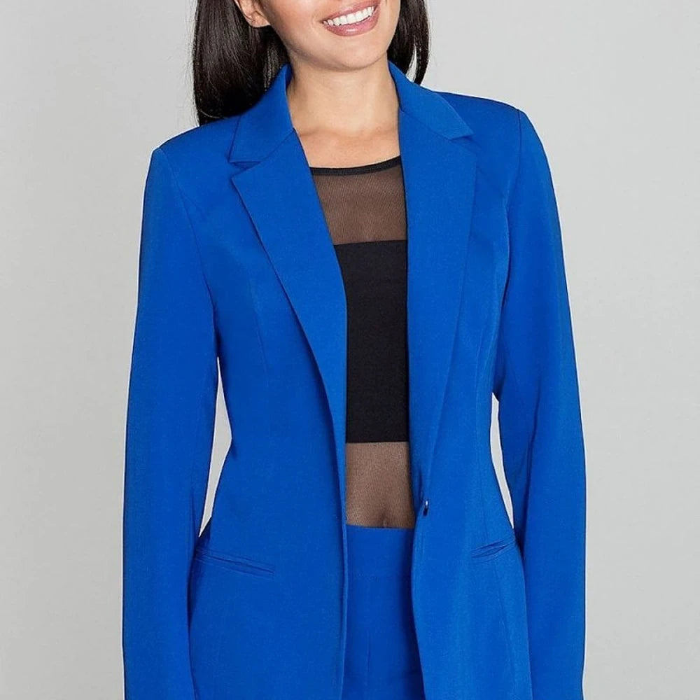 Long Loose Fit Button-Up Jacket