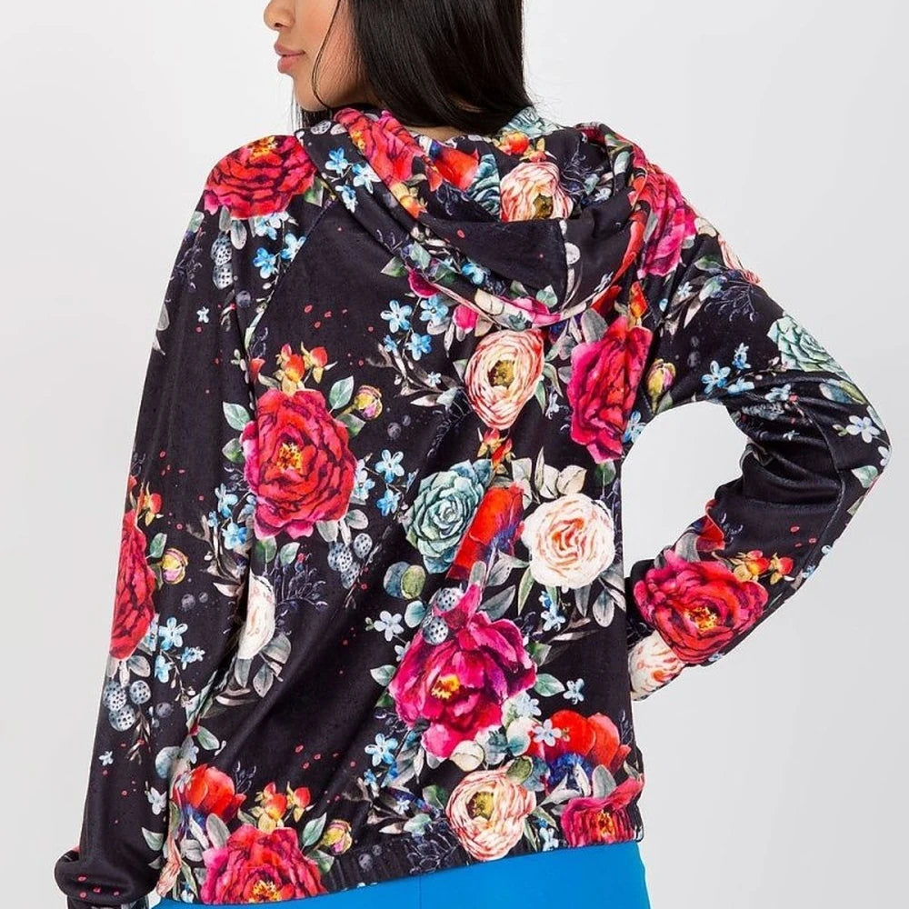 Hooded Zip-Up Sweatshirt