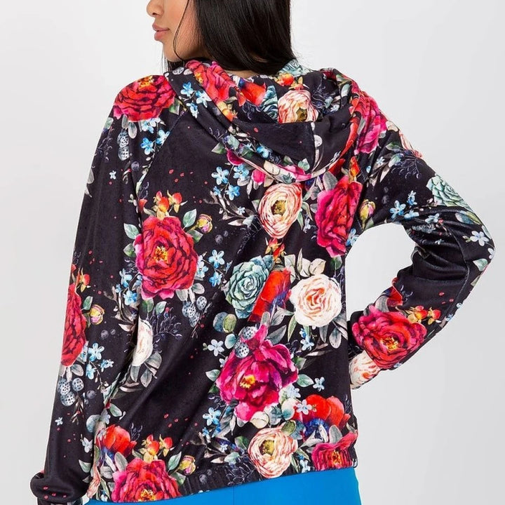 Hooded Zip-Up Sweatshirt