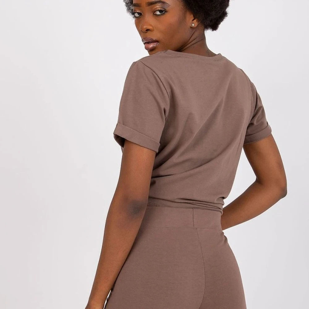 Cotton Round Neck T-Shirt
