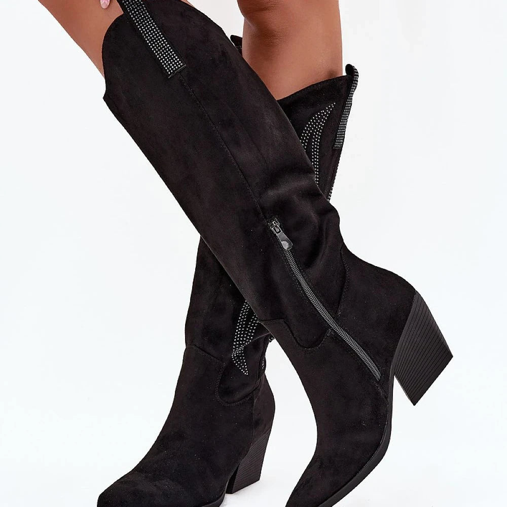 Heel boots Step in style