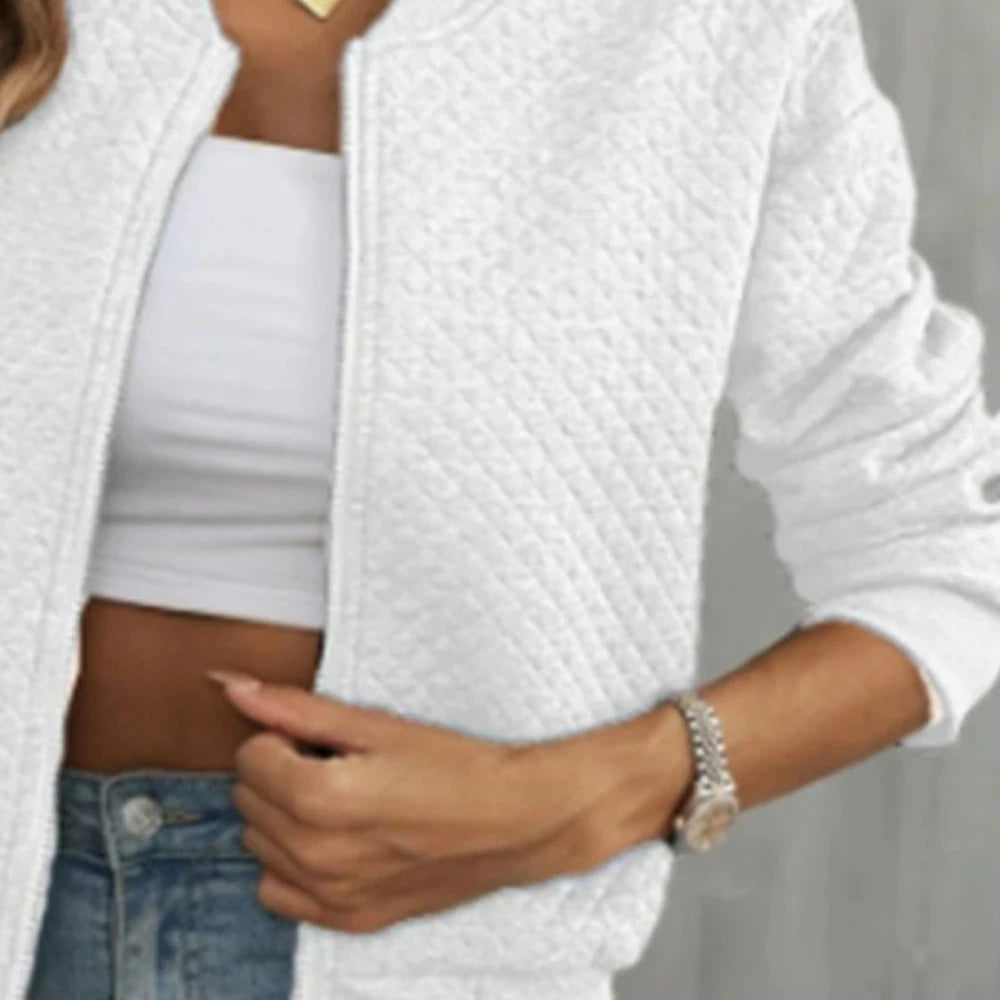 Zip Up Long Sleeve Jacket