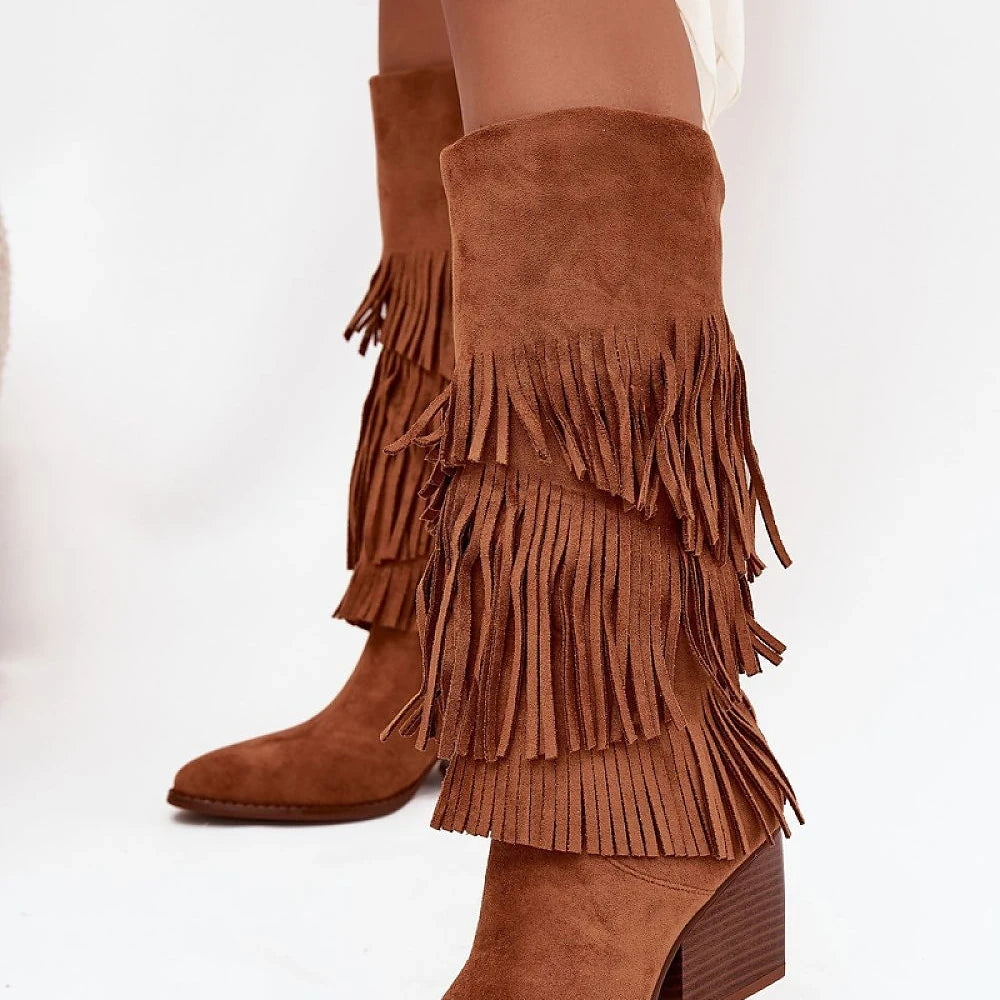 Heel boots Step in style