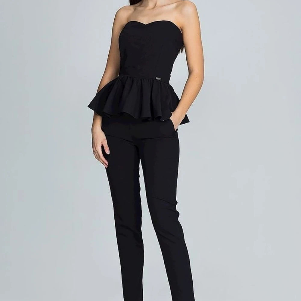 Elegant Set: Trousers and Corset Top