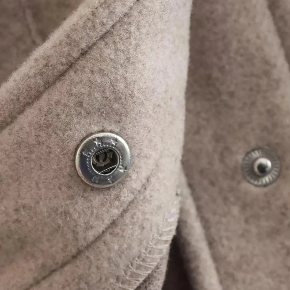 Snap Down Long Sleeve Jacket