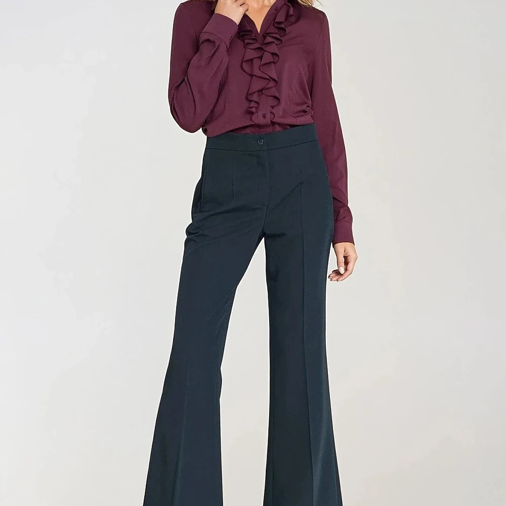 Women's Violet Long Sleeve Shirt