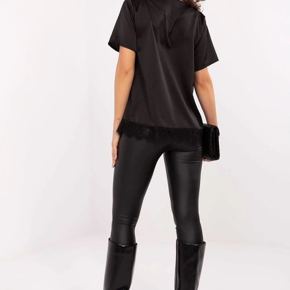 Italy Moda Polyester Elastane Blouse