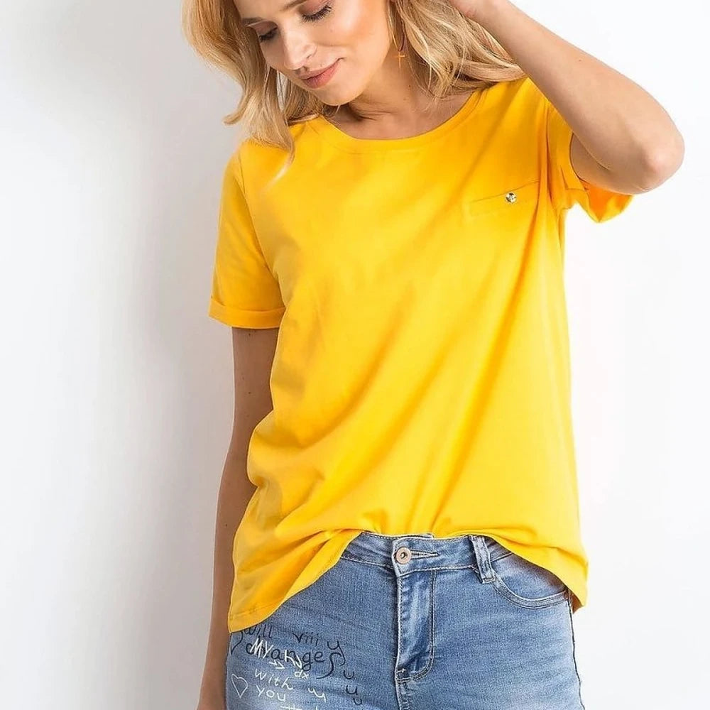 Cotton Round Neck T-Shirt
