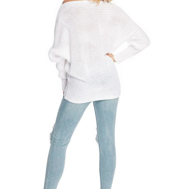 Acrylic Kimono Cut Sweater