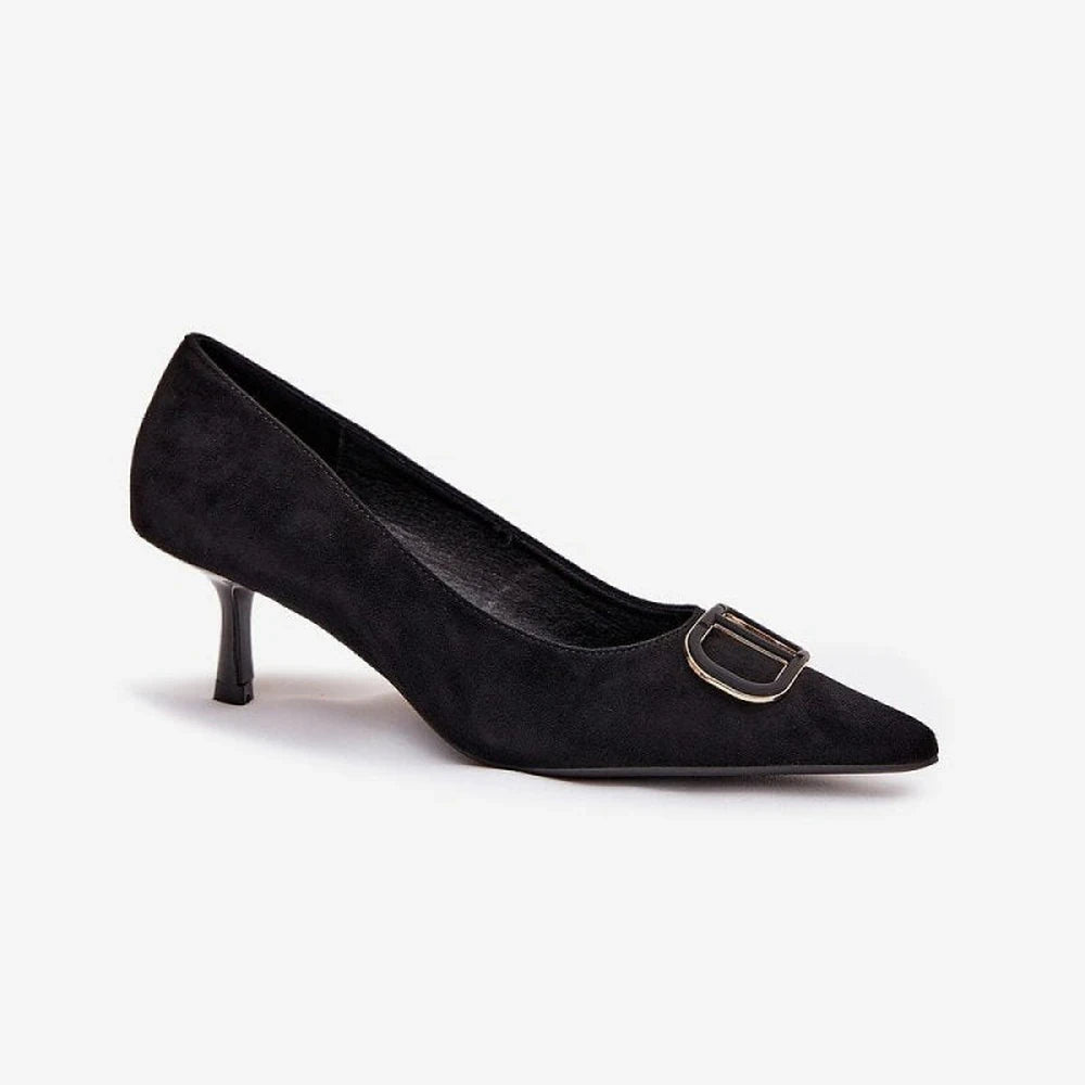 Women's Eco Suede Pointed Toe Heels