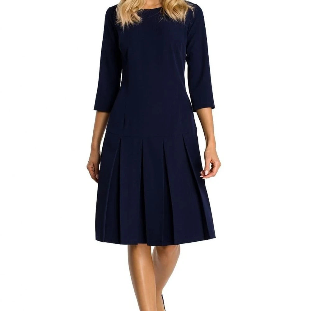 Cute Dress with Dropped Waist