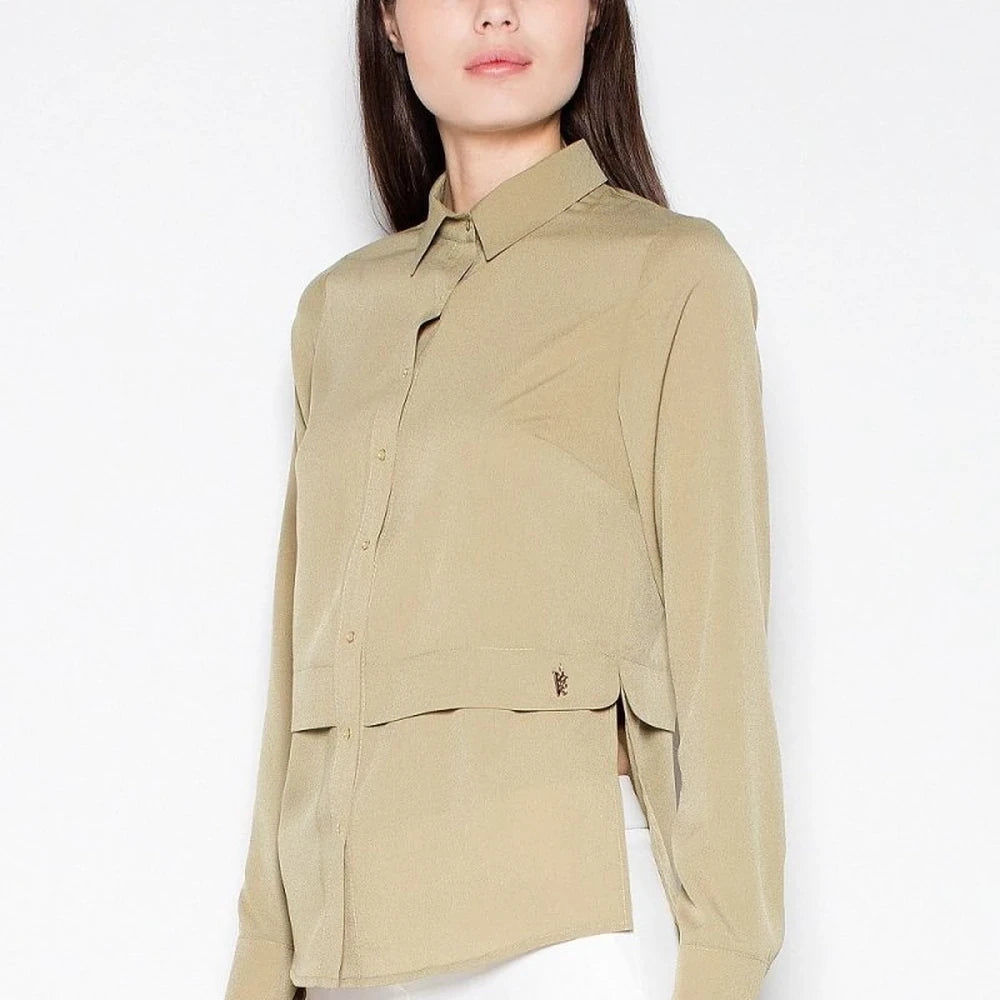 Long Sleeve Collared Shirt