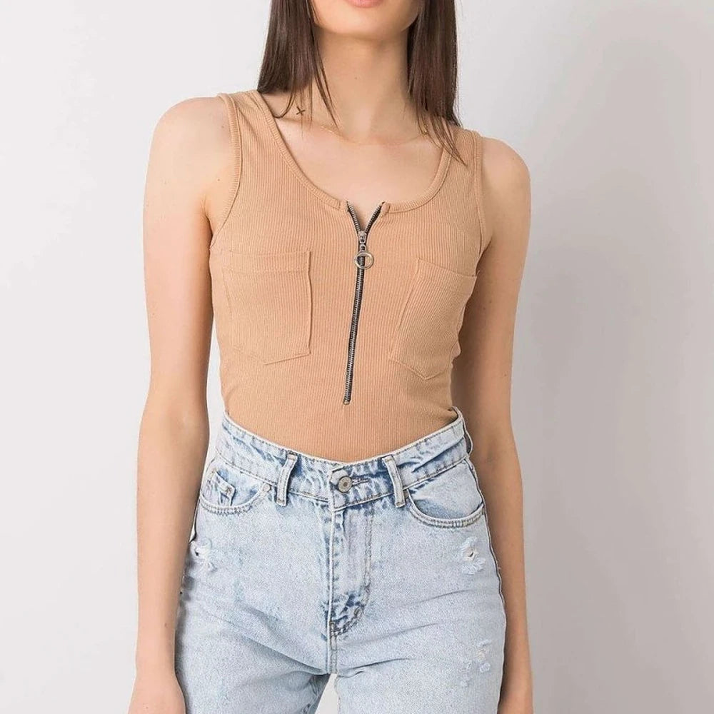 T-shirt with Zipped Pockets