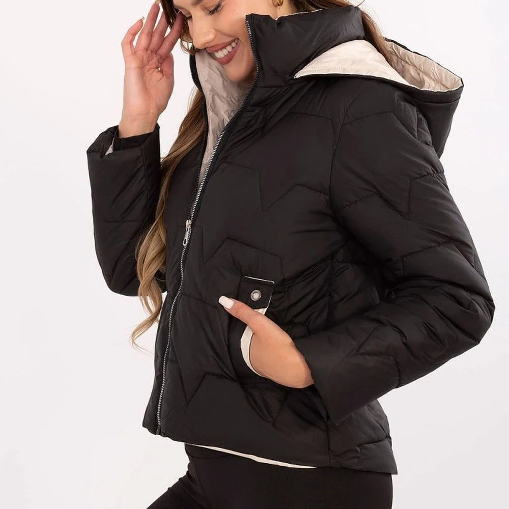 Women's Detachable Hood Down Jacket