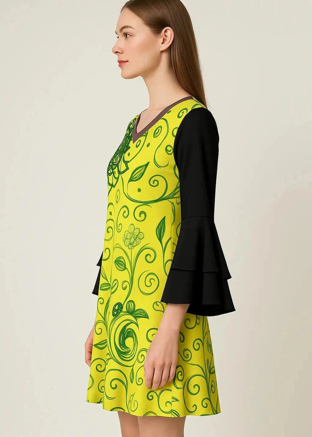 Stacked Ruffle Sleeve Top