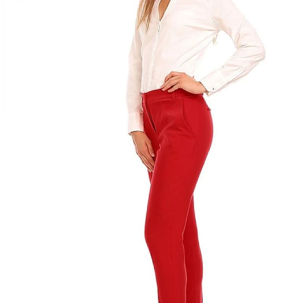 Women's 7/8 Trousers with High Waist