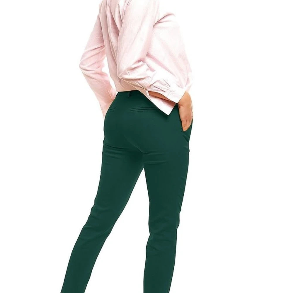 Women's 7/8 Trousers with High Waist