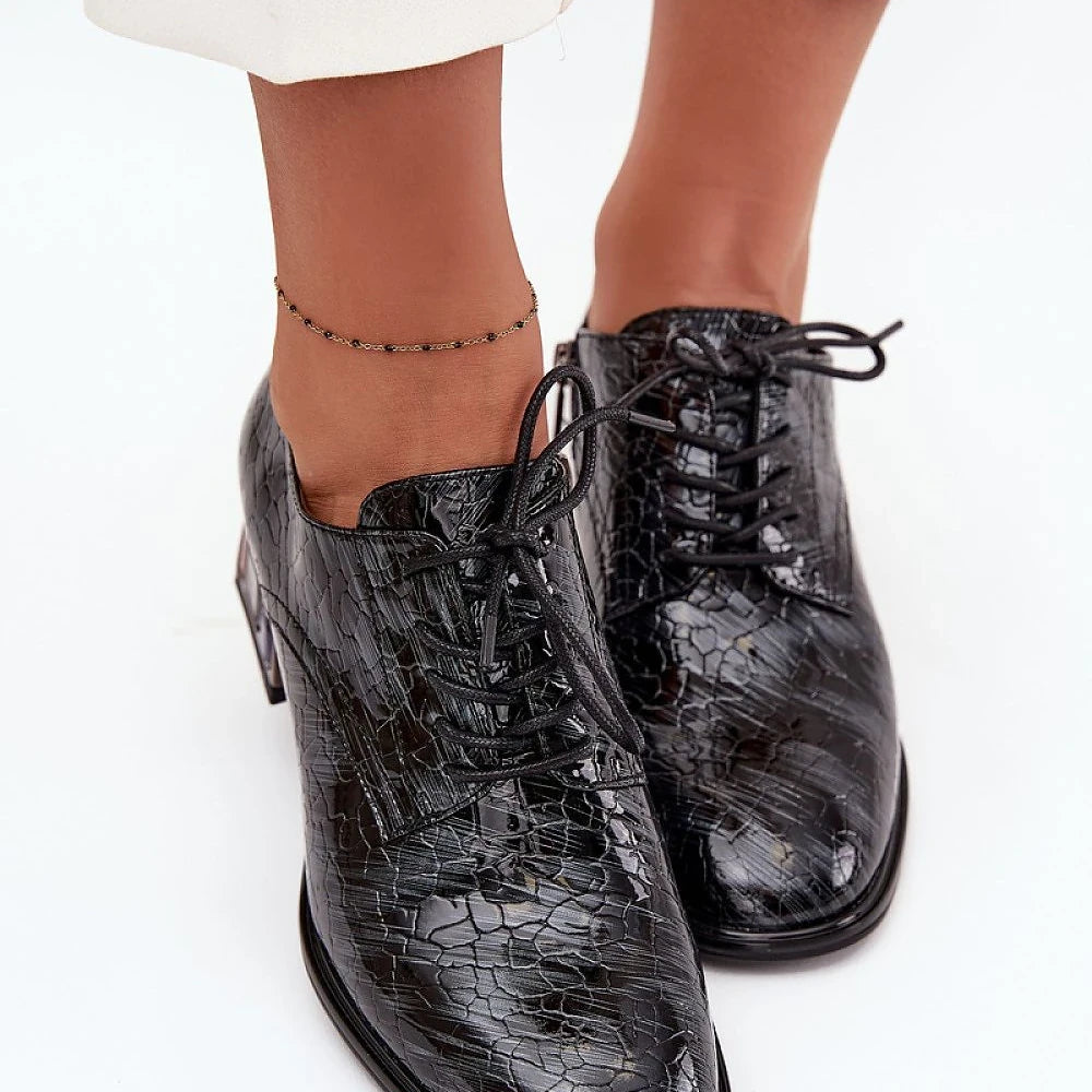 Heeled low shoes Step in style