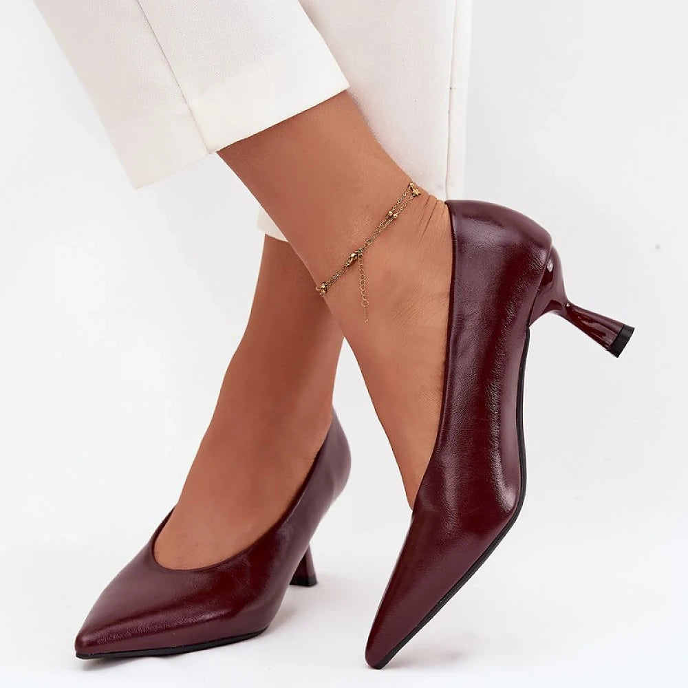 Heel pumps Step in style
