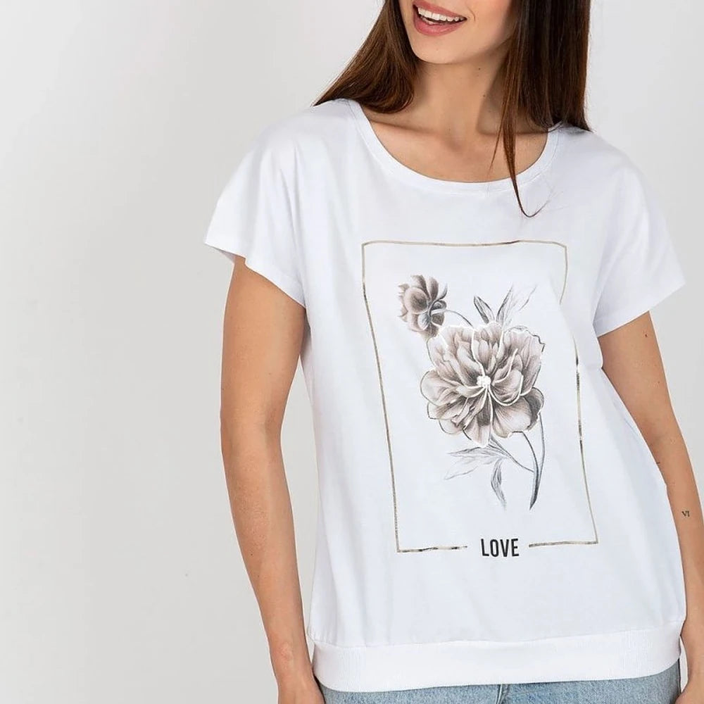 Cotton Short Sleeve Blouse - Rue Paris