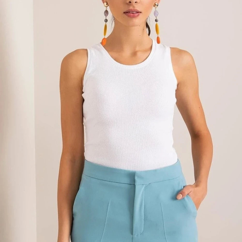 Cotton Sleeveless T-Shirt