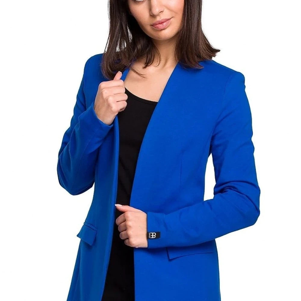 Cotton Knit Jacket with Pockets