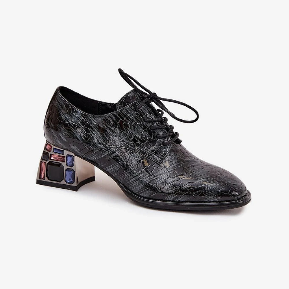 Heeled low shoes Step in style