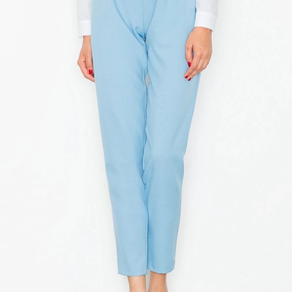 Women's Polyester Trousers with Sash
