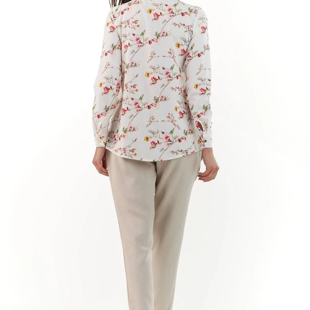 Women's Long Sleeve Collared Shirt