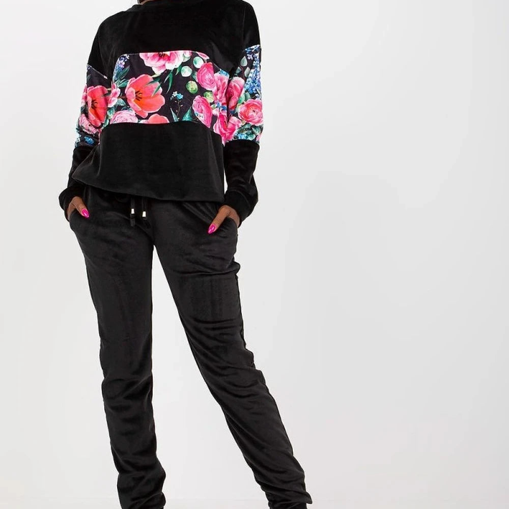 Parisian Knit Set: Sweatshirt & Pants