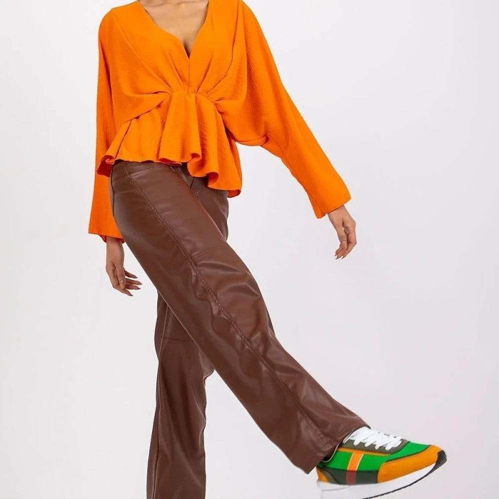 Loose Fit Wide Sleeve Blouse
